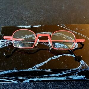 Anne et Valentin Lunettes Gitane NS 7 Red Eyeglasses Frames